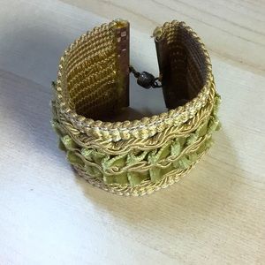 Brocade Velvet Fabric Cuff